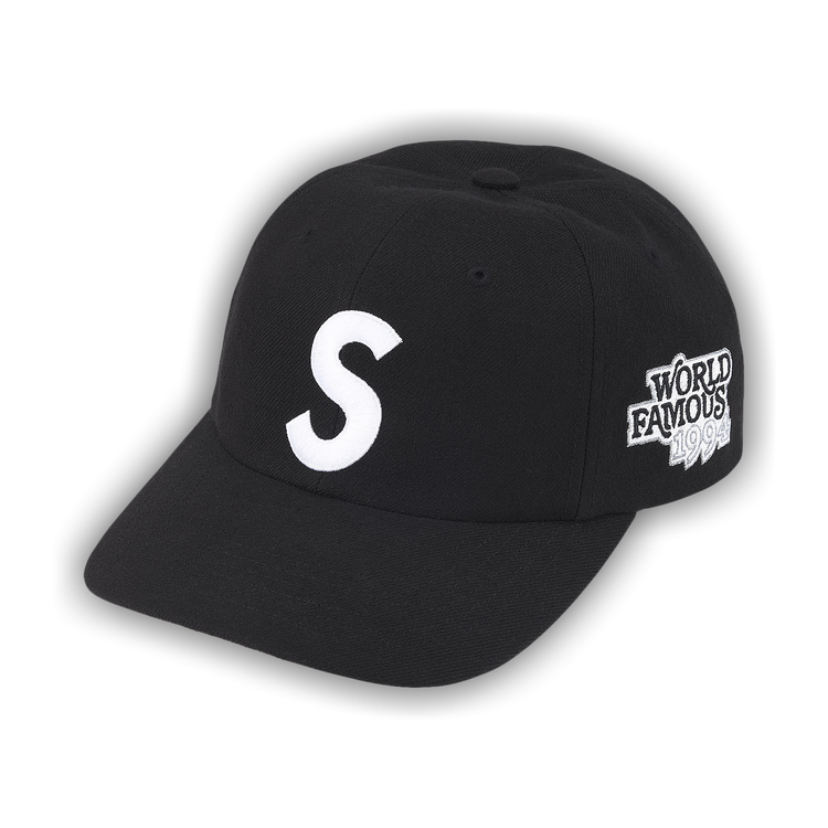 Buy Supreme World Famous S Logo 6-Panel 'Black' - SS26H11 BLACK | GOAT