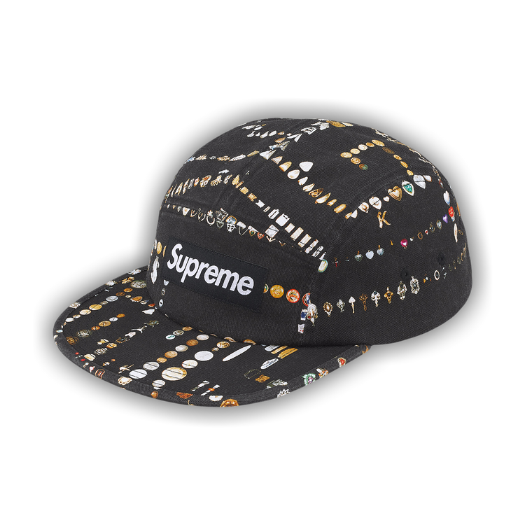 Buy Supreme x Mike Kelley Camp Cap 'Black' - SS26H74 BLACK | GOAT