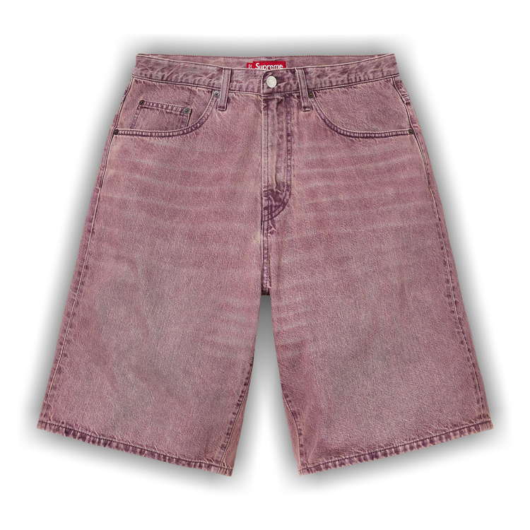 Buy Supreme Baggy Denim Short 'Overdyed Purple' - SS26SH15