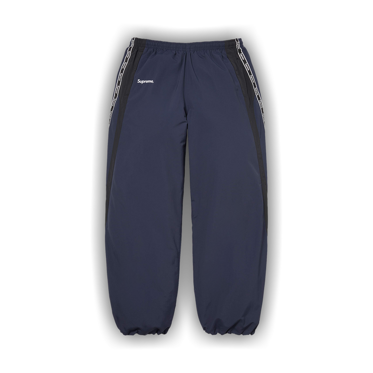 Buy Supreme Logo Taping Track Pant 'Navy' - SS26P91 NAVY | GOAT