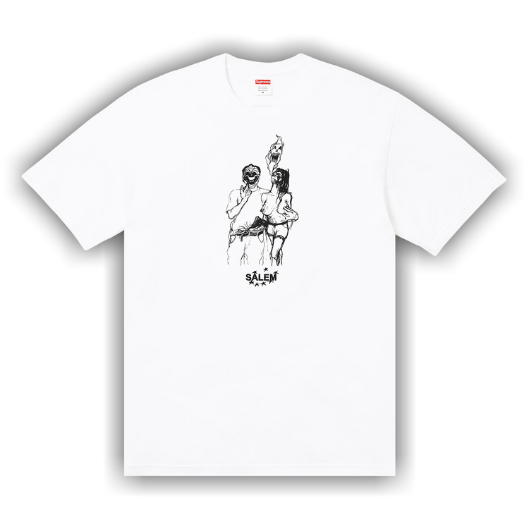 Buy Supreme x Salem Tee 'White' - SS26T34 WHITE | GOAT