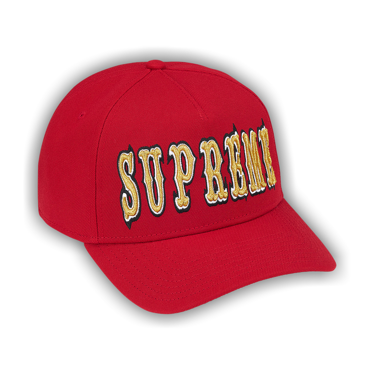 Buy Supreme Gothic Outline Adjustable New Era 'Red' - SS26H116 RED