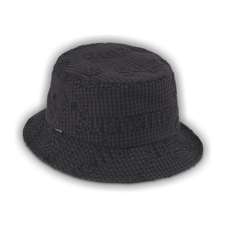 Buy Supreme Monogram Gingham Crusher 'Black' - SS26H91 BLACK | GOAT NL