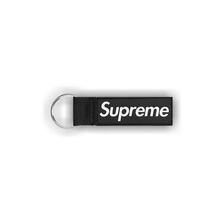 Buy Supreme Webbing Keychain 'Black' - SS26A135 BLACK | GOAT