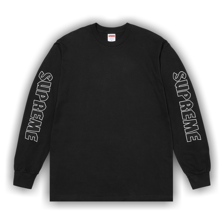Buy Supreme x Spitfire Long-Sleeve Tee 'Black' - SS26T7 BLACK | GOAT