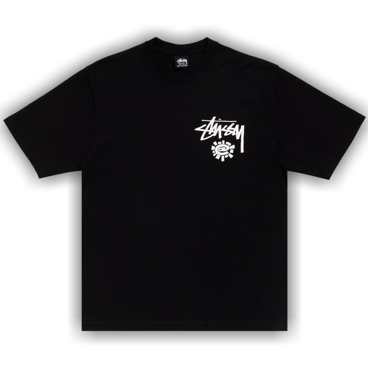 Buy Stussy x Always World Tour Tee 'Black' - 3904050 BLAC | GOAT