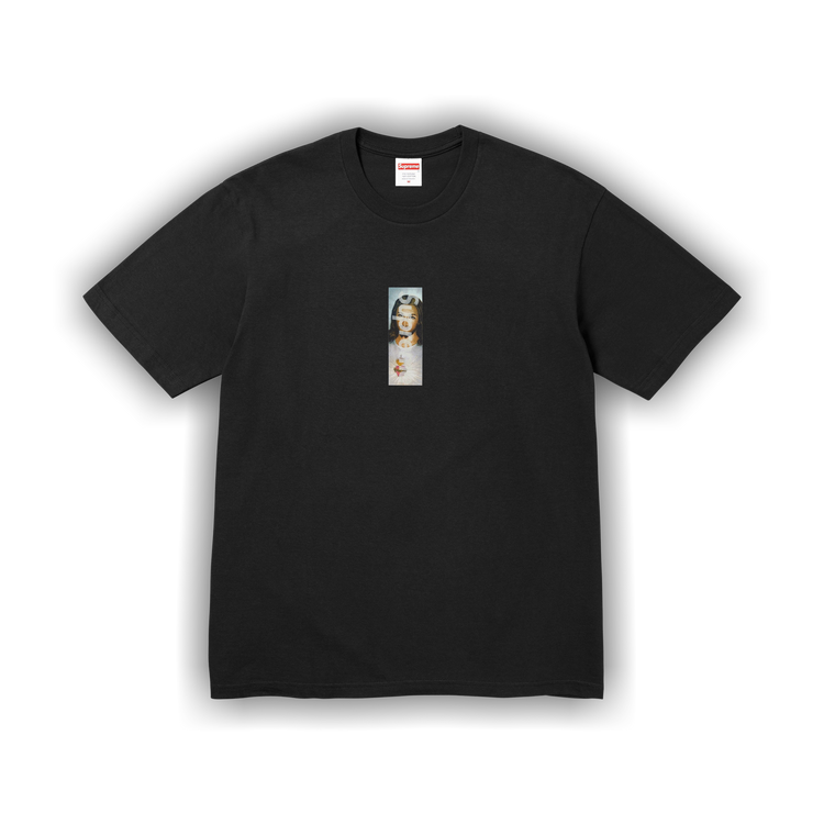 Buy Supreme Prayer Card Box Logo Tee 'Black' - FW26T68 BLACK | GOAT