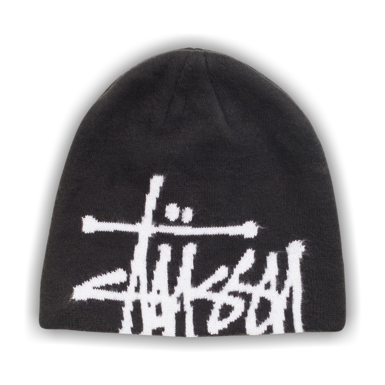 Buy Stussy Brushed Out Basic Skullcap 'Black' - 1321279 BLAC | GOAT