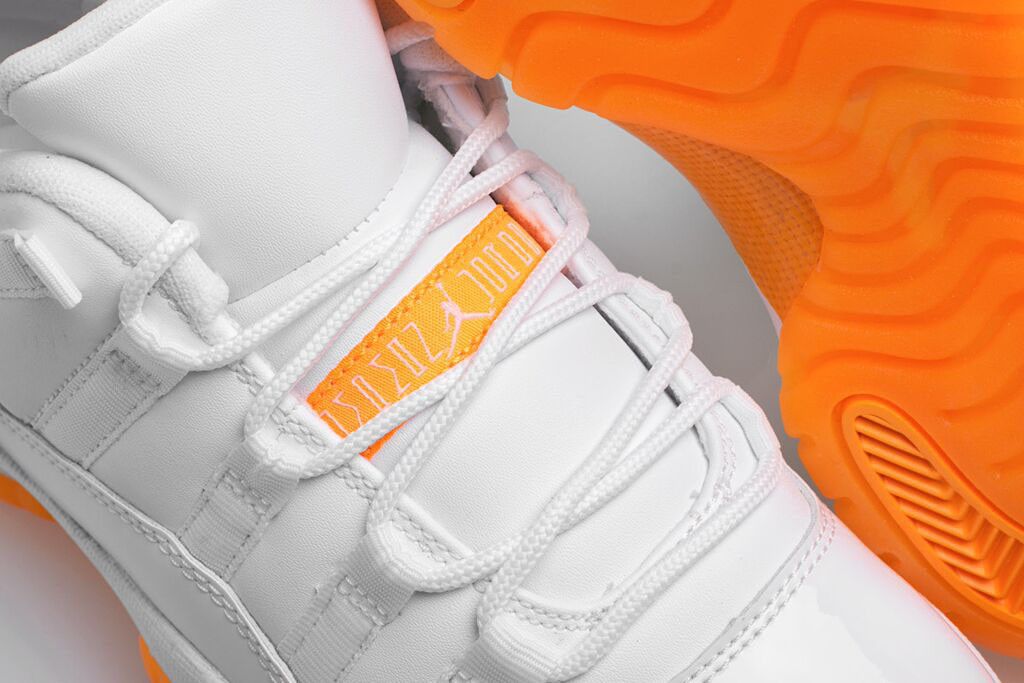 Orange and white 11 lows on sale