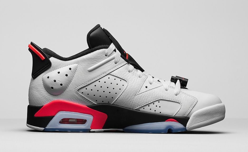 Jordan 6 retro low infrared white sales