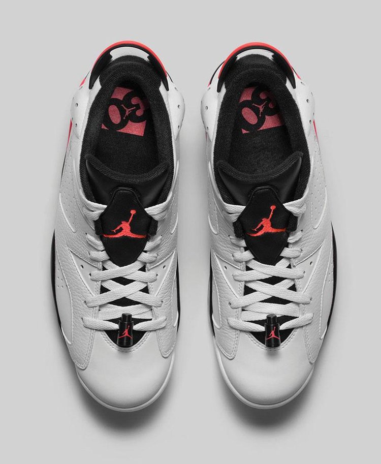 Air Jordan 6 Low White Infrared