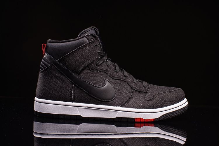 Nike Dunk CMFT High Black Denim