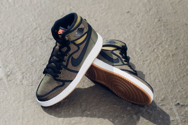 Buy AJKO Retro Hi Militia Green 638471 008 GOAT