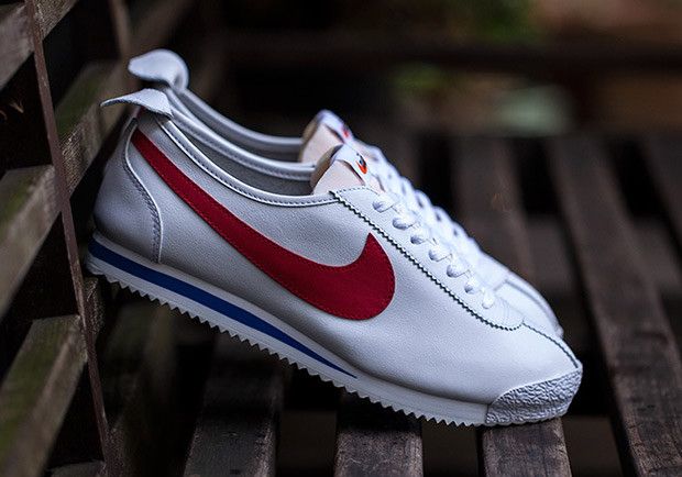NikeLab Cortez 72 White Red Blue