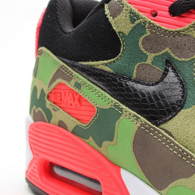 Size 7.5 Atmos x Air Max 90 Premium Duck Camo