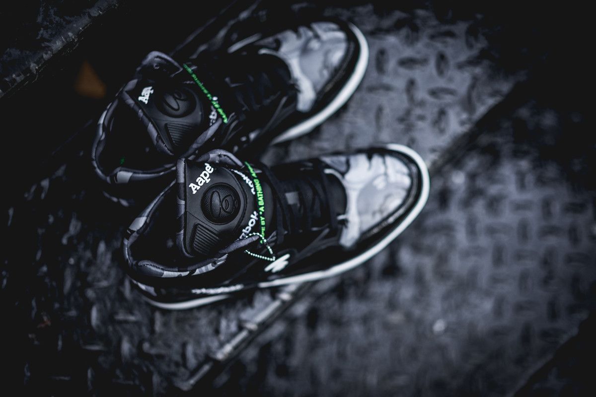 Aape x reebok pump omni lite top