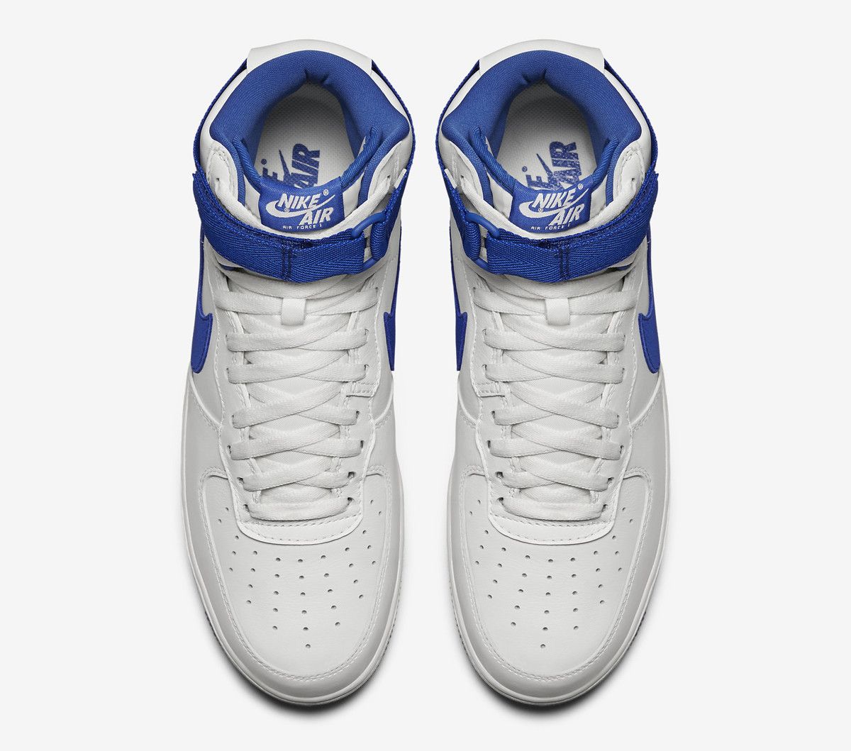 Nike air force 1 high og royal blue top