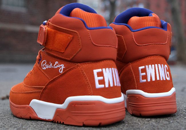 Ewing 33 Hi Orange Suede