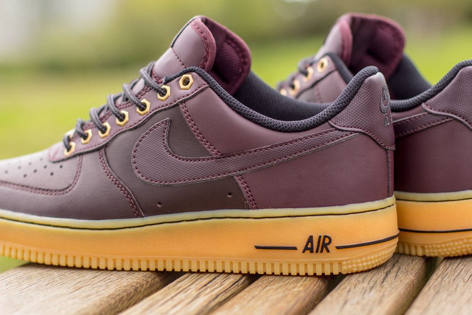 Air force 1 burgundy best sale