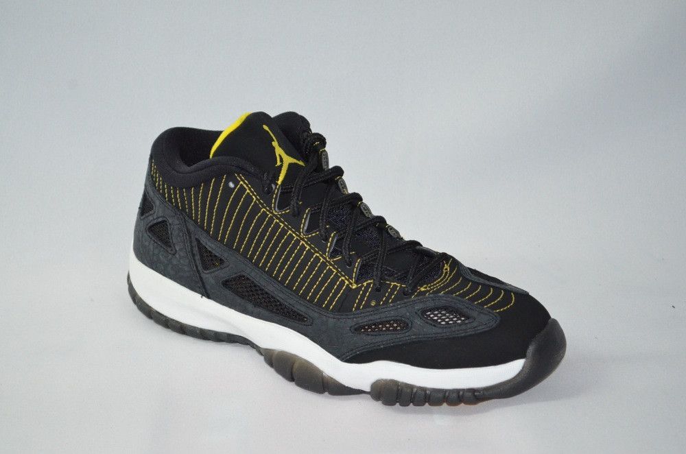 Jordan 11 black yellow new arrivals