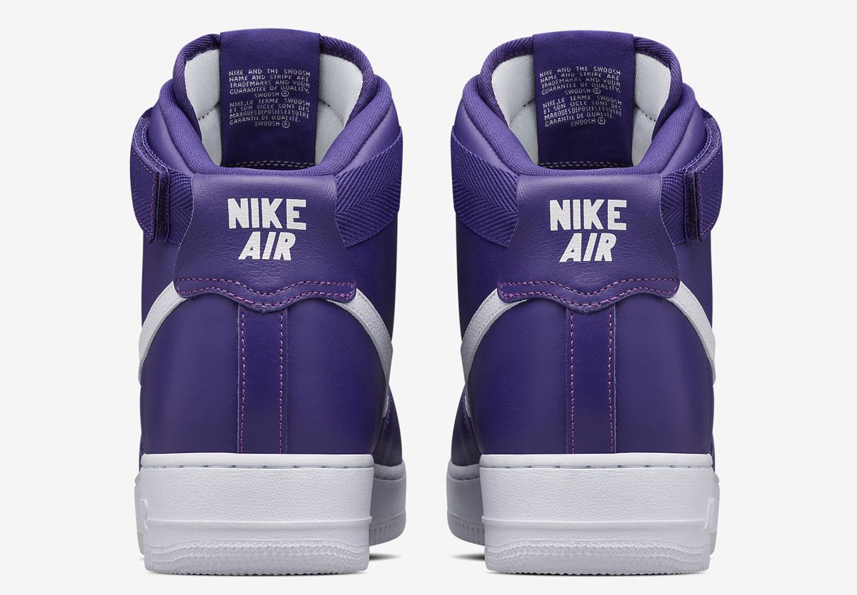 Nikelab air force 1 high purple sales