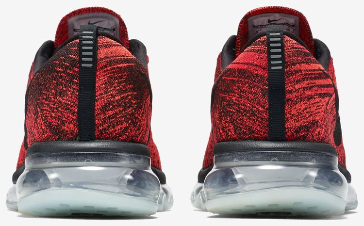 Nike Flyknit Air Max Orange Crimson