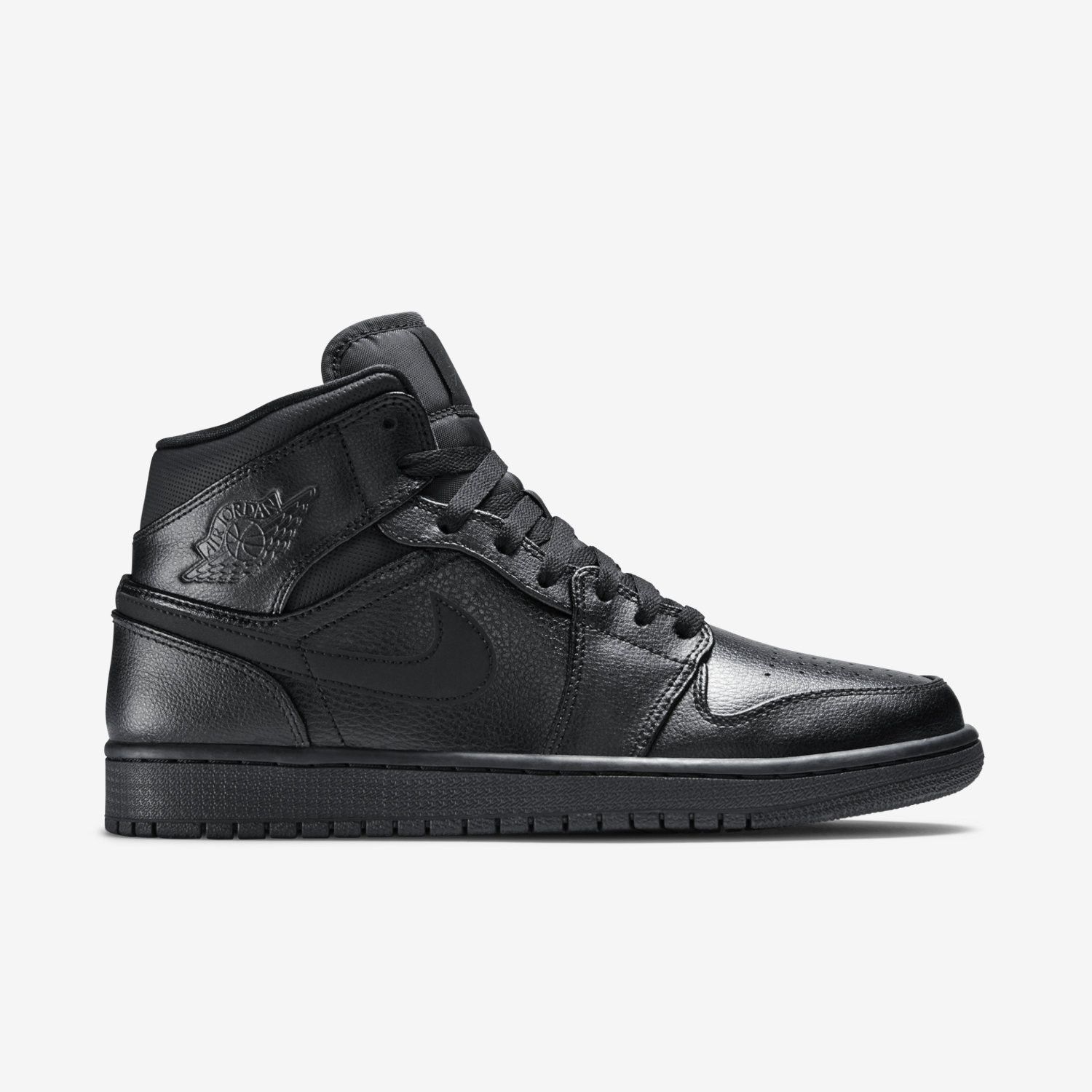 Size 10.0 Air Jordan 1 Mid Black