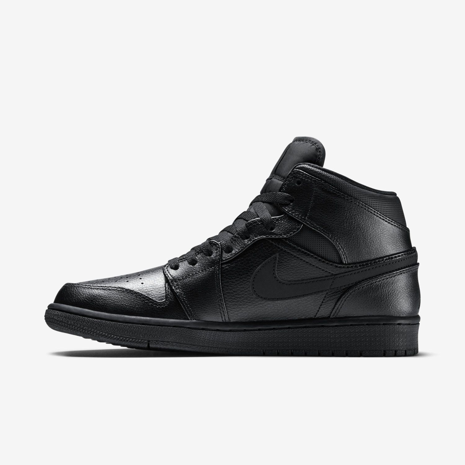 Buy Air Jordan 1 Mid Black 554724 030 GOAT CA