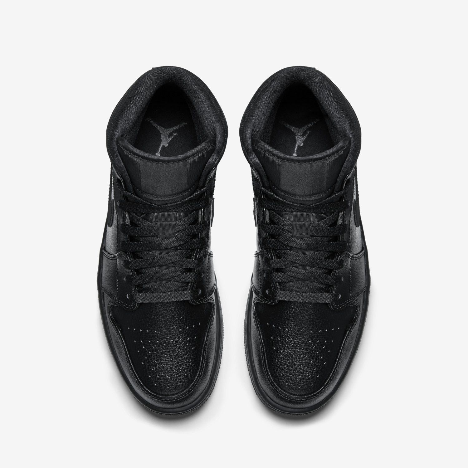 Buy Air Jordan 1 Mid 'Black' - 554724 030 | GOAT