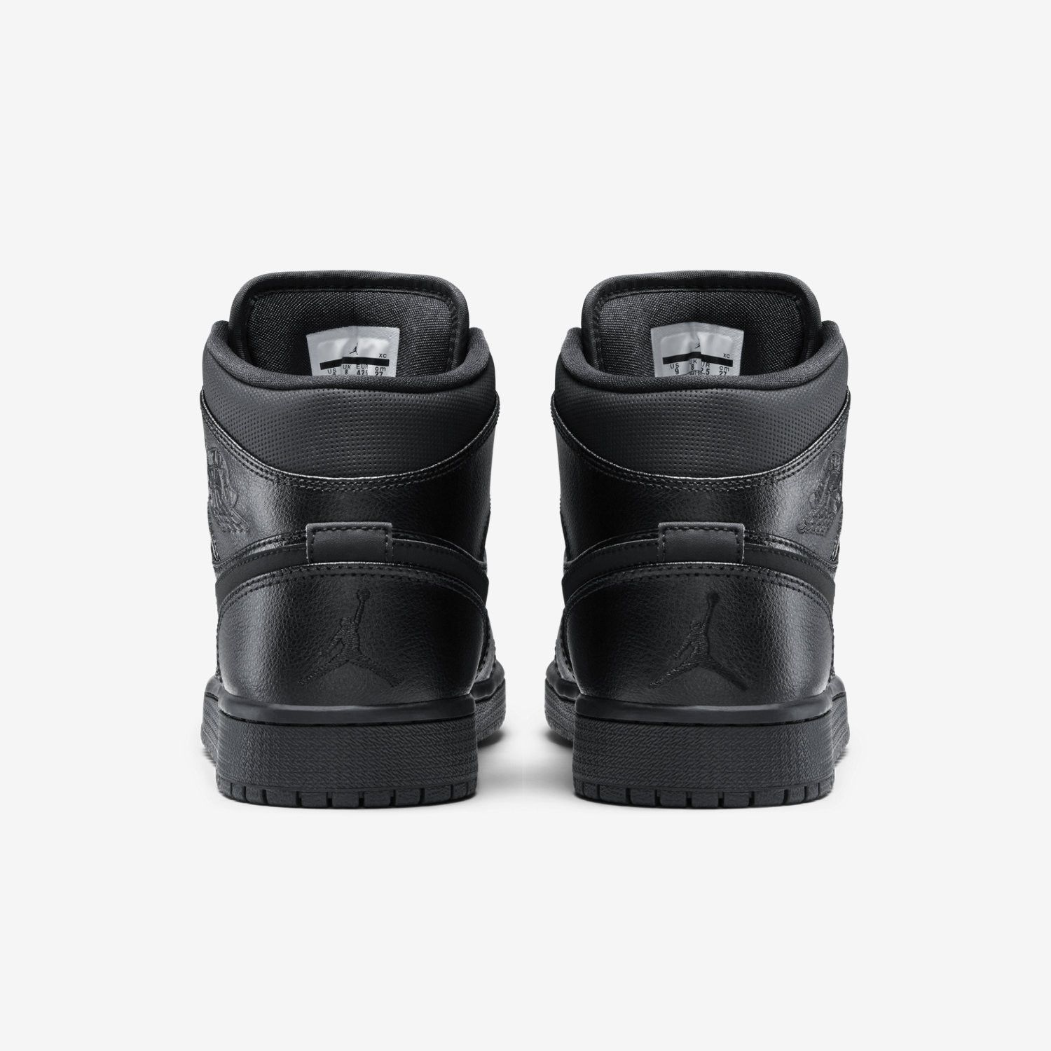 Buy Air Jordan 1 Mid 'Black' - 554724 030 | GOAT