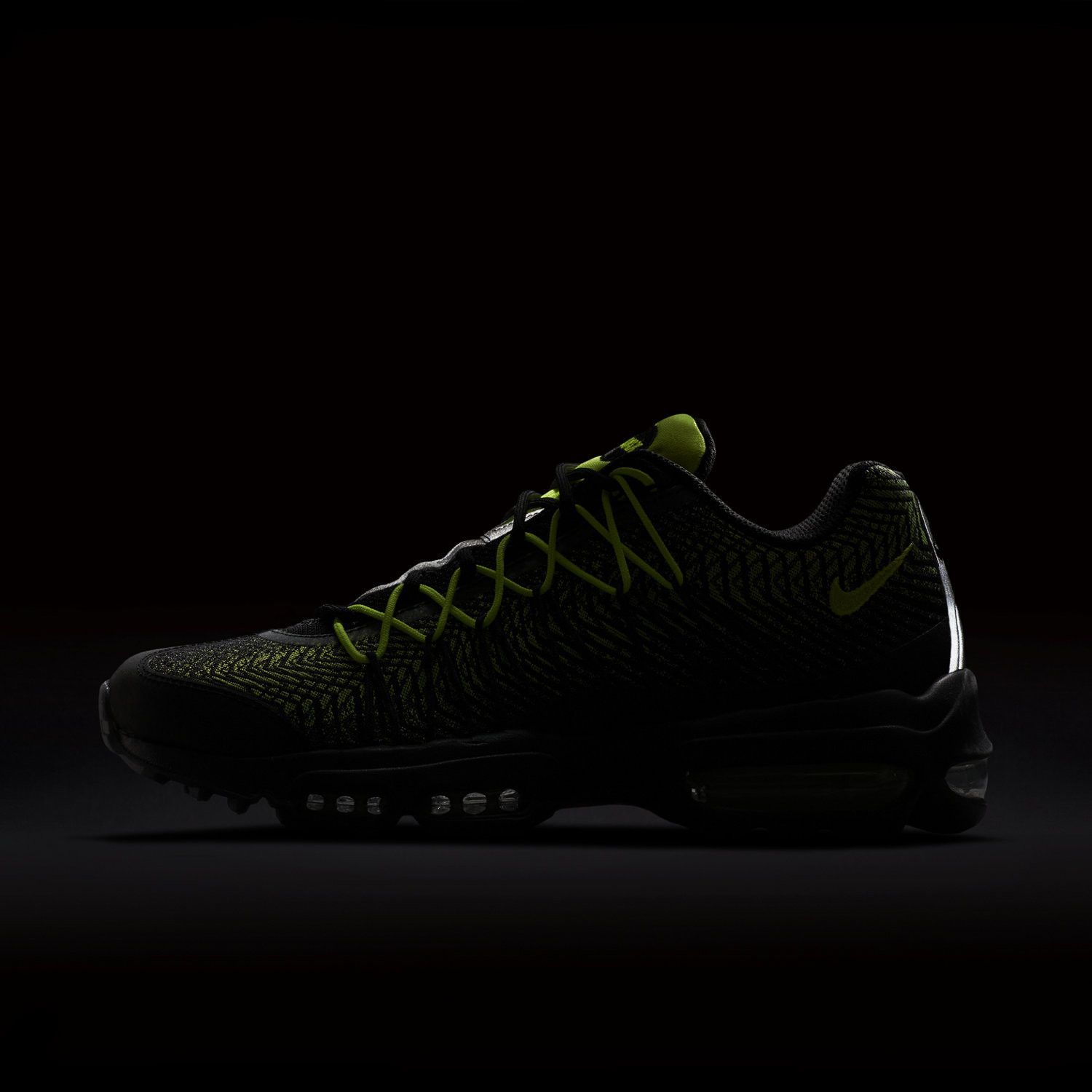 Achetez des Air Max 95 Ultra Jacquard Black Volt 749771 007 GOAT FR