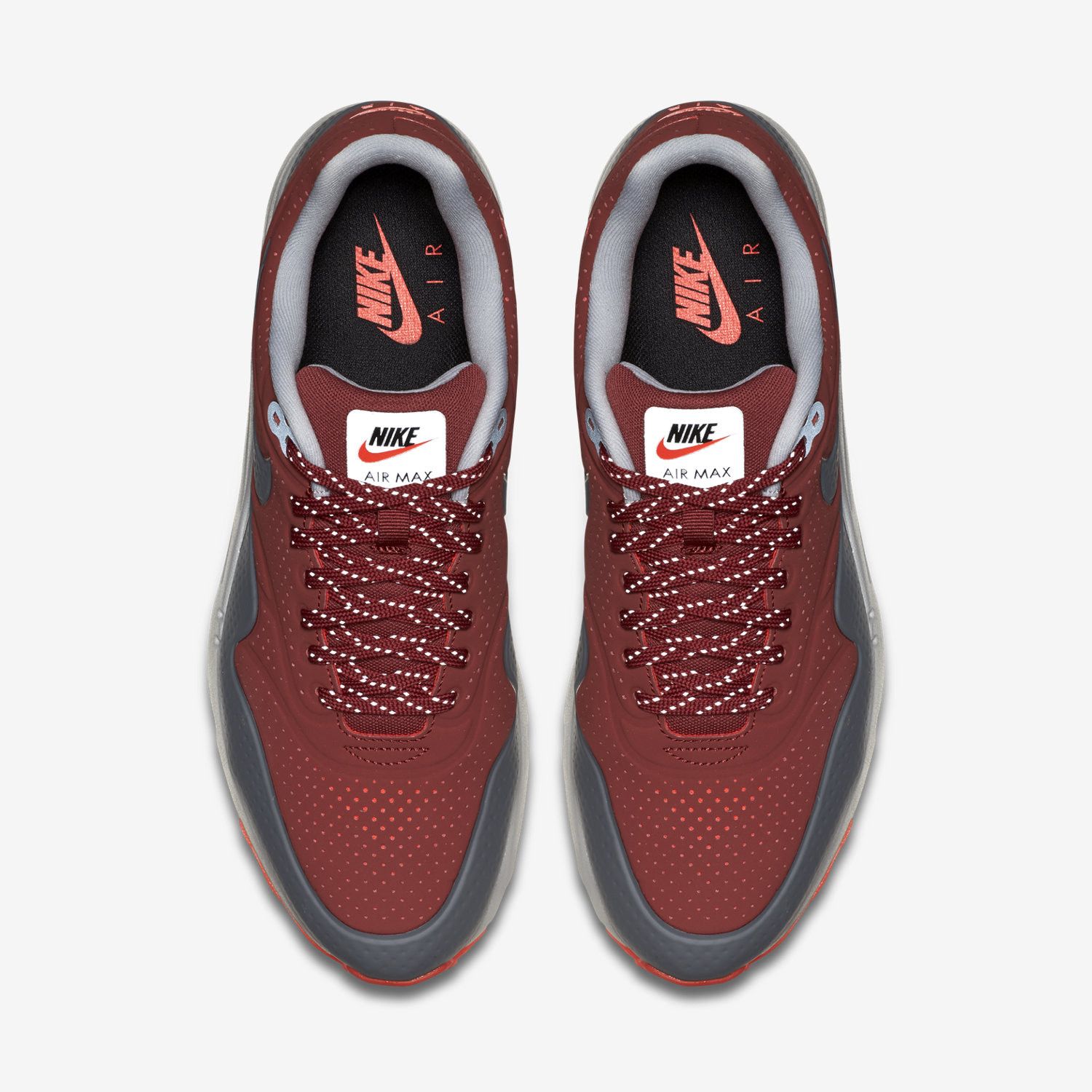 nike air max 1 white university red cool grey