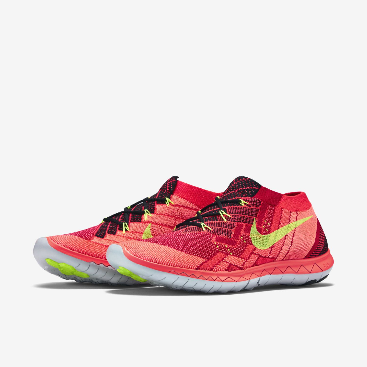Nike free 3.0 flyknit rouge sales