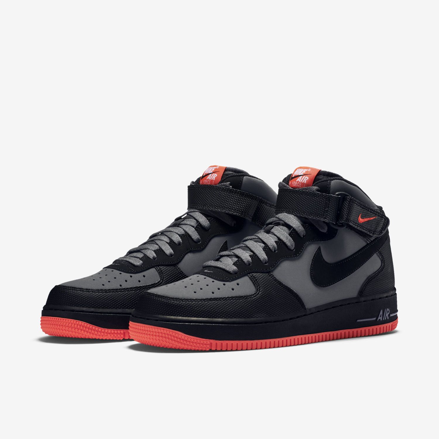 Buy Air Force 1 Mid 07 Dark Grey Crimson 315123 031 GOAT
