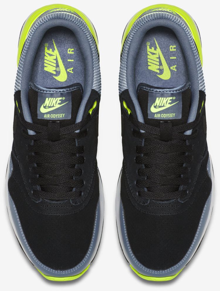 Nike Air Odyssey Leather Black Volt