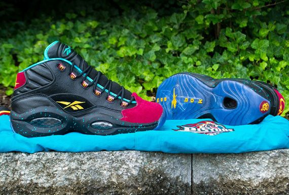 Reebok Question Mid Burn Rubber