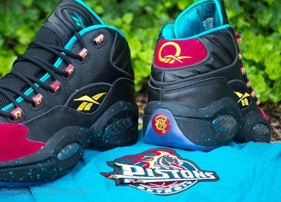 Reebok Question Mid Burn Rubber
