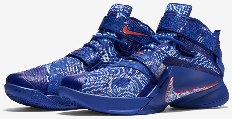 Nike LeBron Soldier 9 LE Freegums   Game Royal