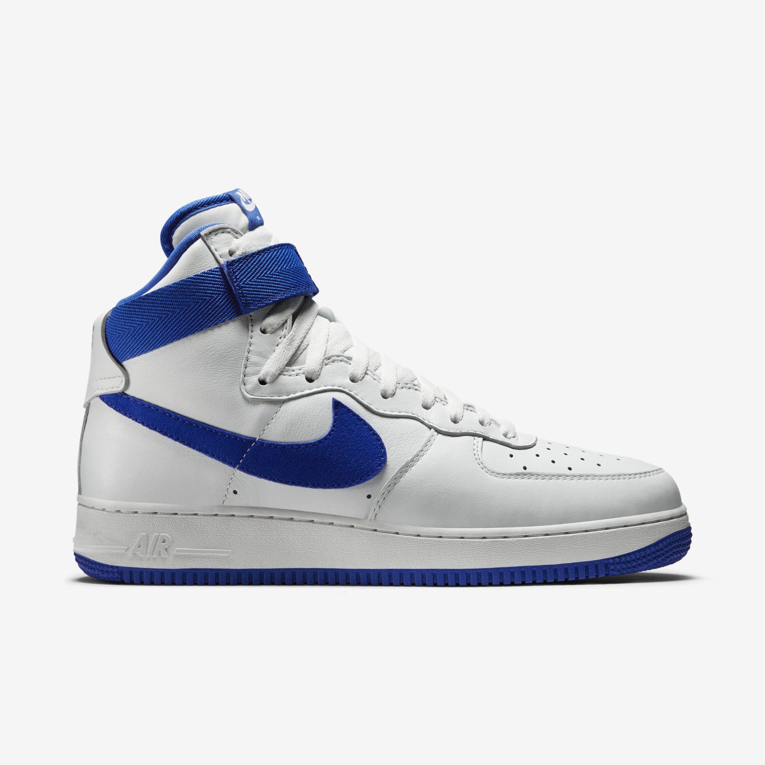 Nike air force 1 high top royal blue deals