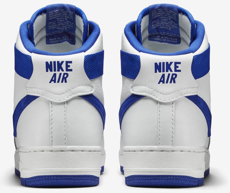 Nike Air Force 1 High OG White Royal Blue