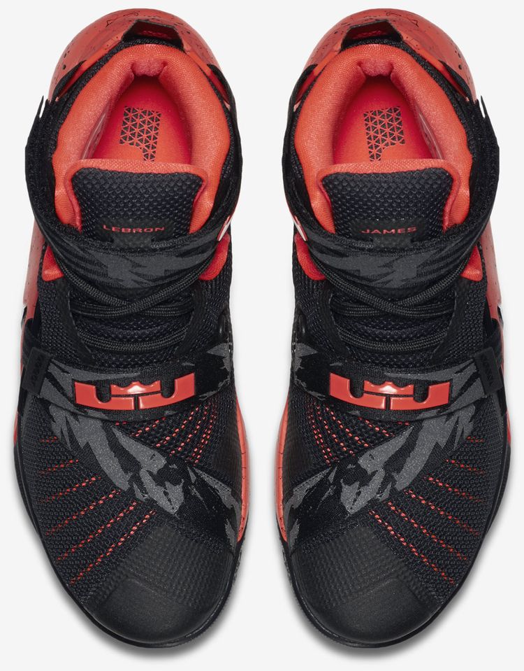 Nike Zoom LeBron Soldier 9 Black Bright Crimson