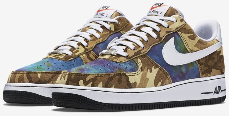 Nike Air Force 1 Low 07 LV8 Camo Green