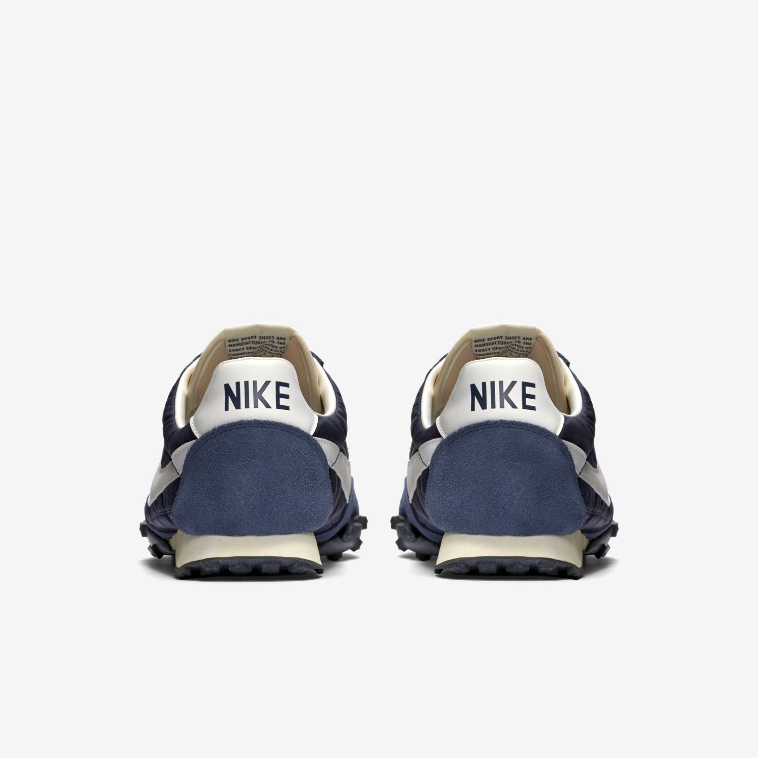 nike waffle racer navy blue