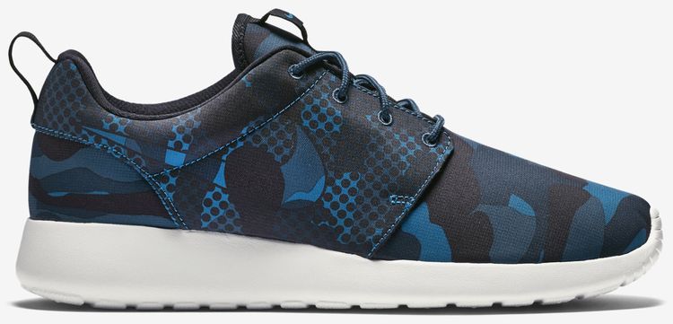 Nike Rosherun Print Brigade Blue