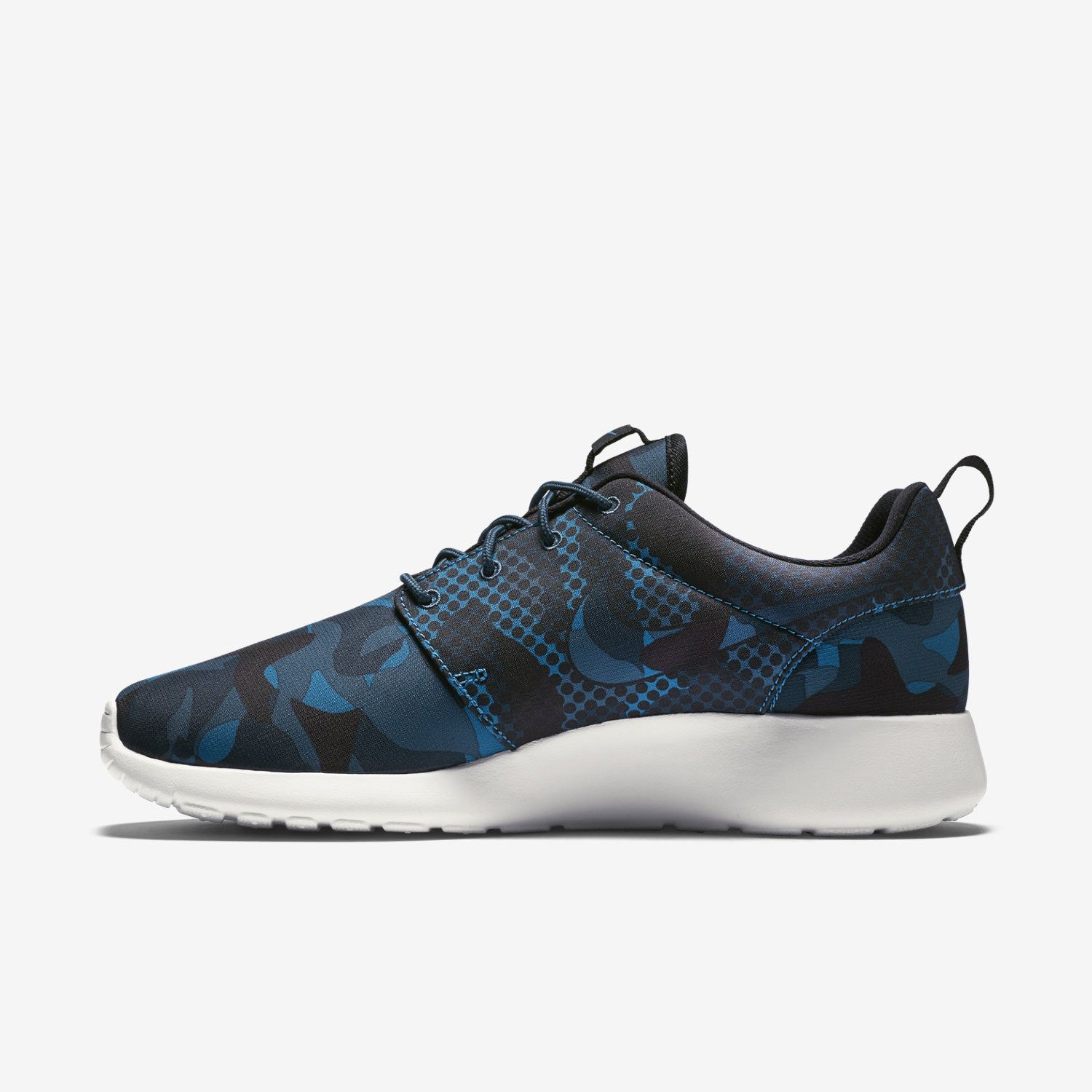 Buy Rosherun Print Brigade Blue 655206 404 GOAT