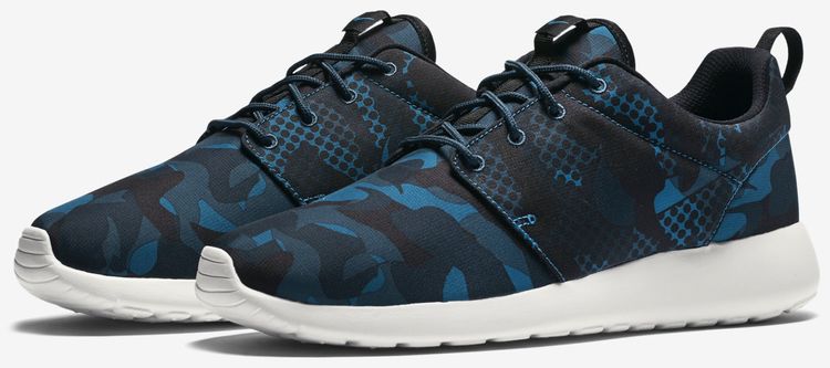 Nike Rosherun Print Brigade Blue