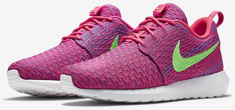 Nike Roshe Flyknit Pink Flash