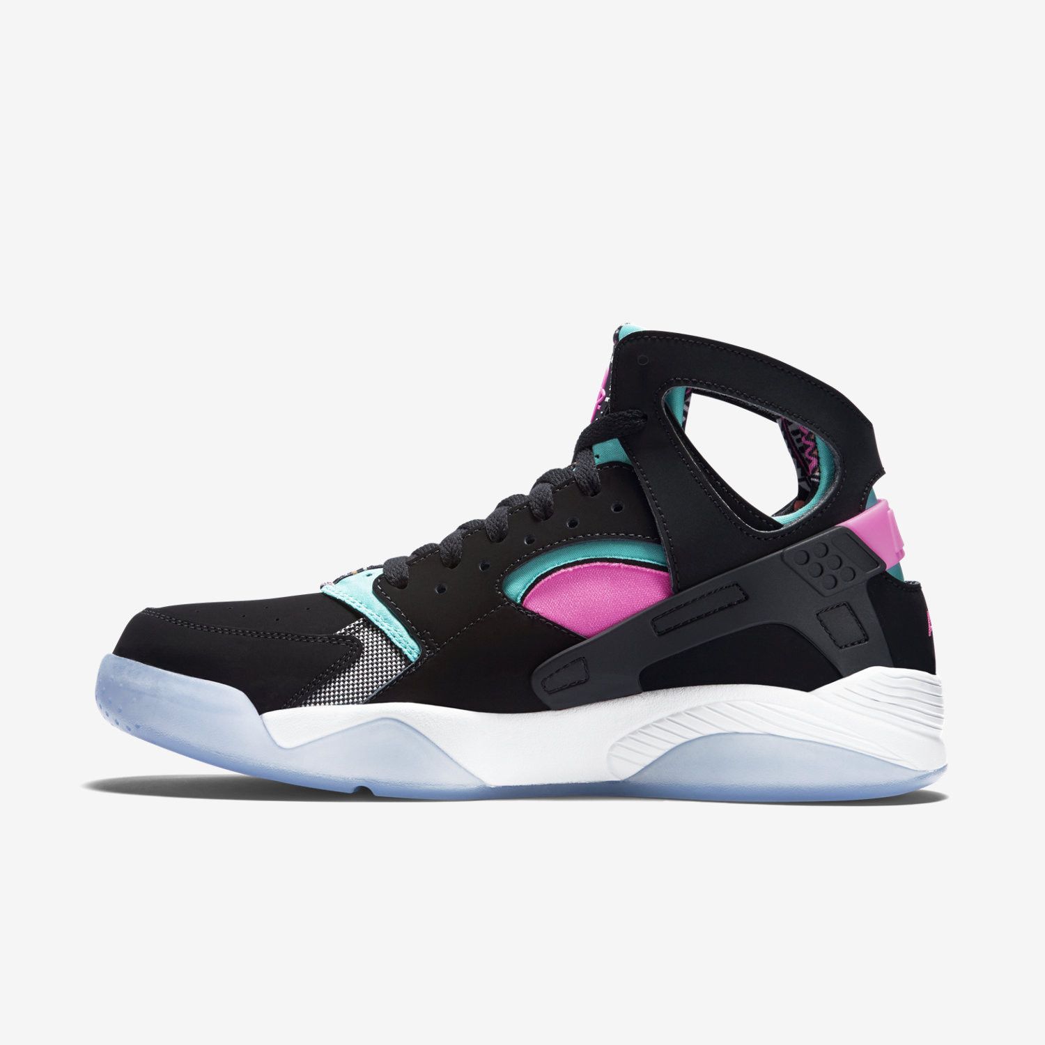 Huaraches black pink and blue shop