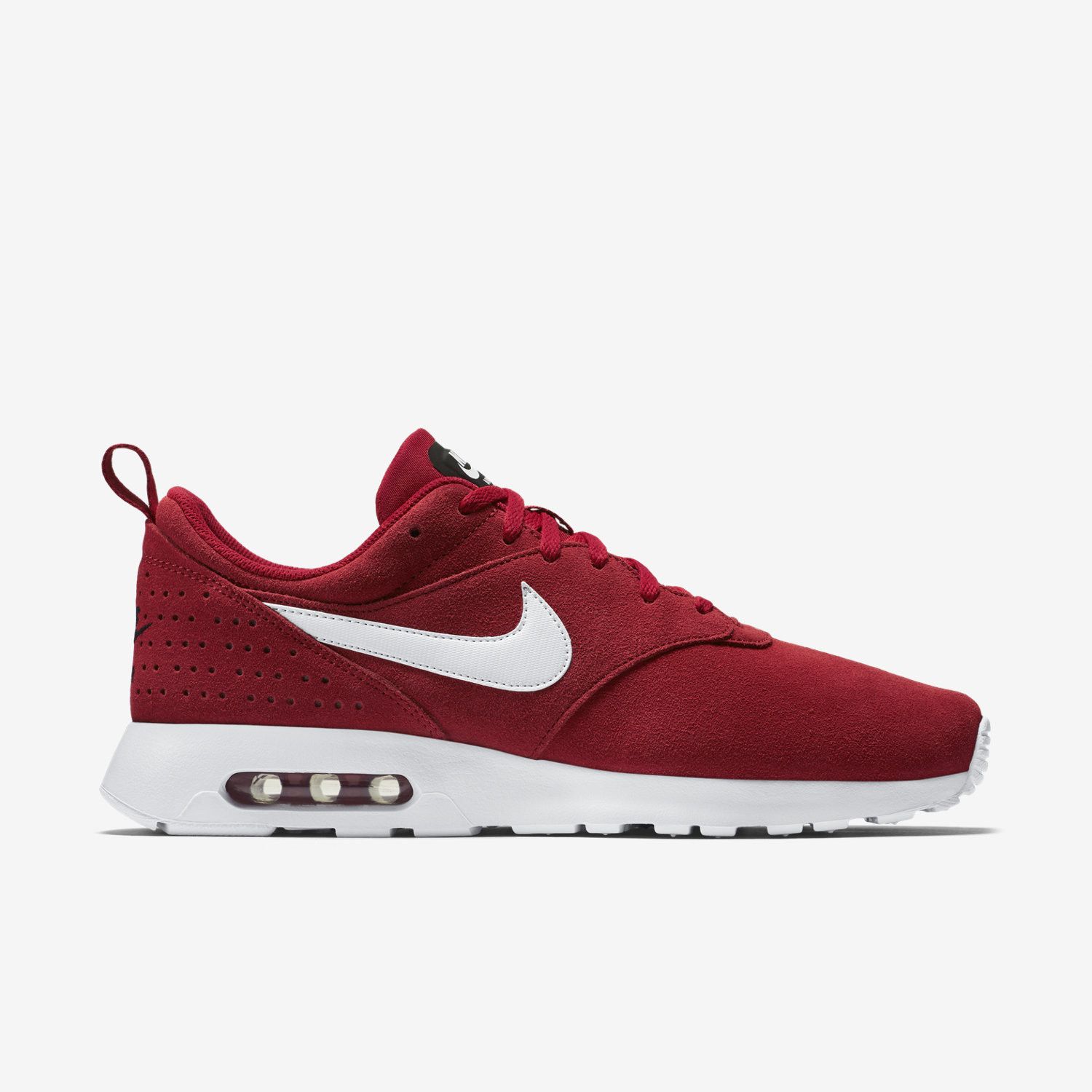 Maroon air max tavas best sale