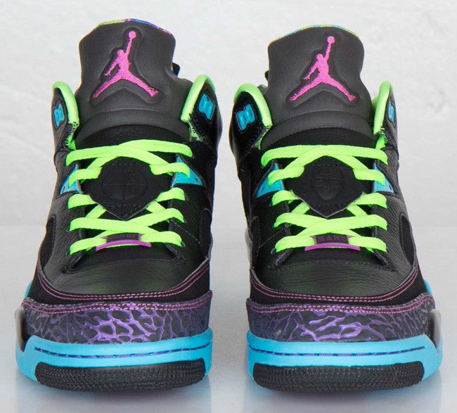 Nike Air Jordan Son of Mars Low Bel Air Shoes 8 Nike Air Jordan Son of Mars Low GS Orange Black Red Shoes  main image 3